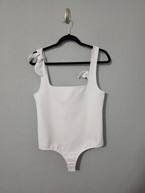 Free People x Intimately Tie Shoulder Bodysuit NWT Size Large